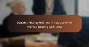 Dynamic Pricing: Real-time Prices, Customer Profiles, Utilizing Sales Data